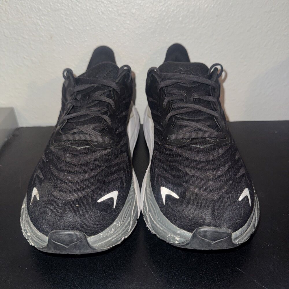 HOKA ONE ONE ARAHI 6 Mens Black Running Comfort Sneakers Size US 11.5 EE  EUR 46 - Picture 2 of 7